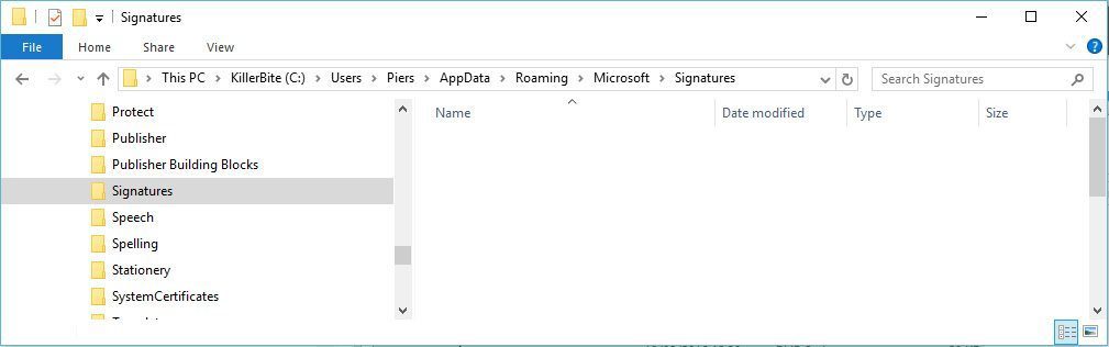email signatures test sky media outlook 2013 signature